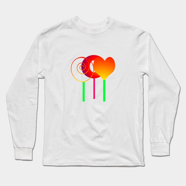 sweets kids Long Sleeve T-Shirt by nabilhaj